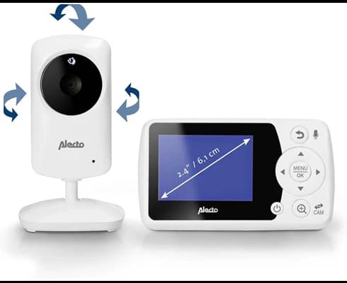 Alecto Baby Video Baby Monitor w/ display (DVM-64)