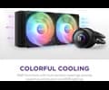 NZXT Kraken 240 Black RGB fans