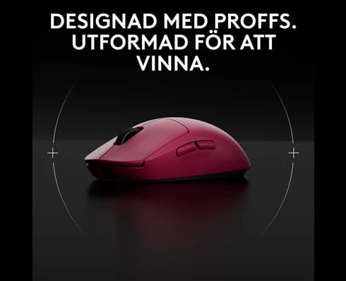 Logitech Pro 2 Lightspeed Mouse - Magenta