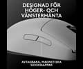 Logitech Pro 2 Lightspeed Mouse - White