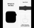 Apple Watch Series 10 GPS 42mm Jet Black Aluminium Case with Black Sport Band - S/M