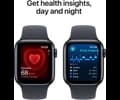 Apple Watch SE GPS 40mm Midnight Aluminium Case with Midnight Sport Band - S/M