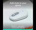 Logitech Pop Icon Mouse - Off-White