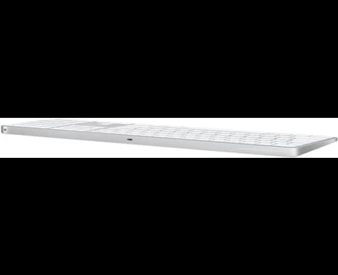 Apple Magic Keyboard with Touch ID and Numeric Keypad for Mac models with Apple silicon - Swedish - White Keys