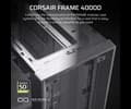 Corsair FRAME 4000D Mid-Tower, White