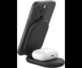 Belkin Belkin - 2-in-1 Magnetic Foldable Wireless Charger with Qi2 15W, black