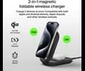 Belkin Belkin - 2-in-1 Magnetic Foldable Wireless Charger with Qi2 15W, black