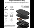 Belkin Belkin - 2-in-1 Magnetic Foldable Wireless Charger with Qi2 15W, white