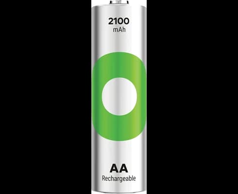 GP ReCyko AA-batteri, 2100 mAh, 4-pack