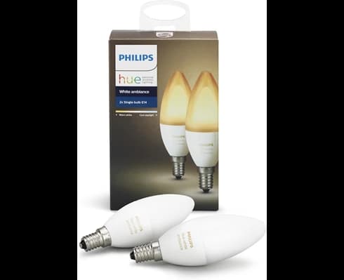 Philips HUE KRON E14 vit 2Pack