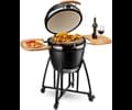 Austin and Barbeque AABQ Kamado 21,5" + AABQ Kamado 21,5" Black Legs