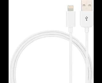 Andersson Lightning Cable White 1M 2.4A