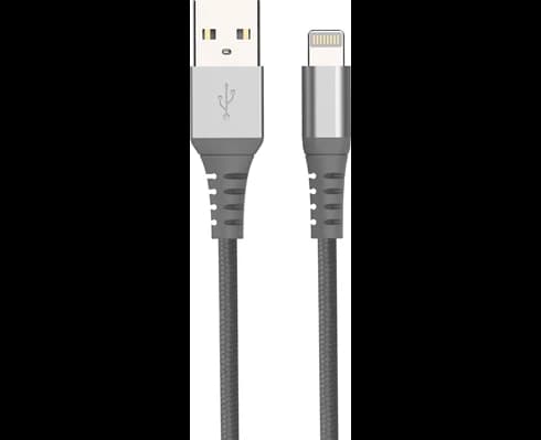 Andersson Lightning Cable Braided Space Gray 3M 2.4A