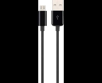 Andersson Micro-USB Cable Black 0,25M 2.4A