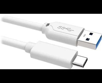 Andersson USB 3.1 Gen 1 C - A White 0,5M 3A