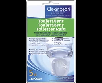 Cleanosan Cleaning tablet for Toilet seats 5pcs