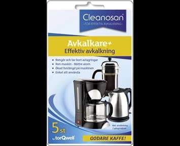 Cleanosan Decalcification for coffee makers 5pcs