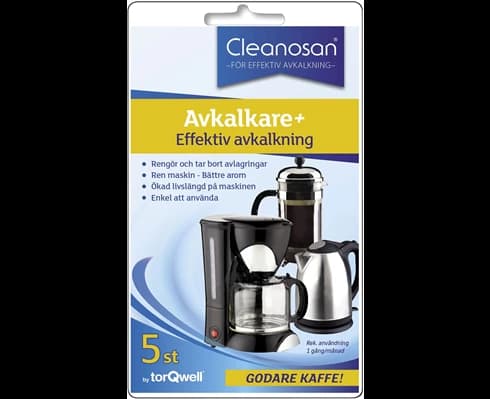 Cleanosan Decalcification for coffee makers 5pcs