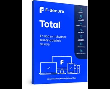 F-Secure Total (1 år 5 enheter)