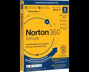 Symantec Norton 360 Security Deluxe