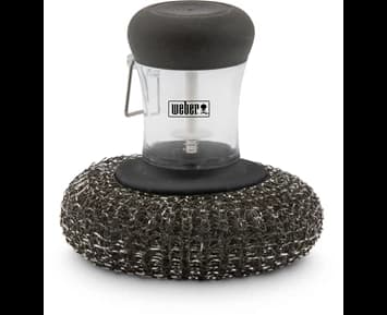 Weber Cleaning ball with steel wool