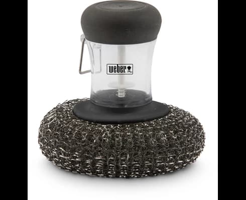 Weber Cleaning ball with steel wool