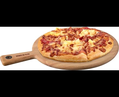 Austin and Barbeque Pizza Paddle Wood