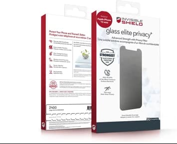 ZAGG InvisibleShield Glass Elite Privacy+ Apple iPhone 12 Mini