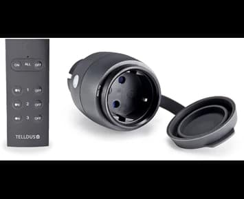 Telldus Smart utomhusuttag med fjärrkontroll