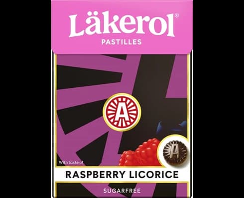 Cloetta Läkerol Raspberry Licorice