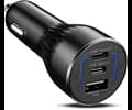 Andersson Car Charger 2xUSB-C PD + 1xQC3.0 (95W)