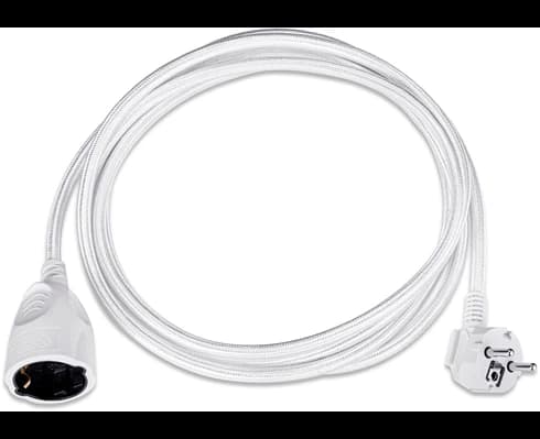 Andersson Extension cord textile white 3m