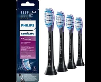 Philips HX9054/33 Premium Gum Health G3 4-pcs Black