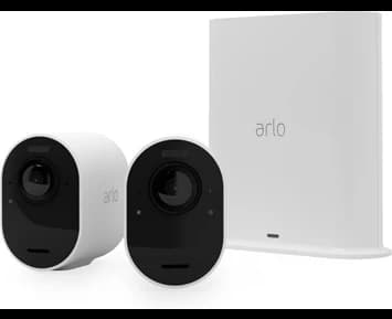 Arlo Ultra 2 spotlight camera - 2-pack Vit