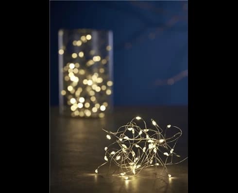 DAY LIGHT CHAIN W/80MINI LED WITH BATTERY BOX