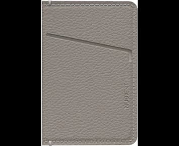 Nudient Card Holder Leather Clay Beige