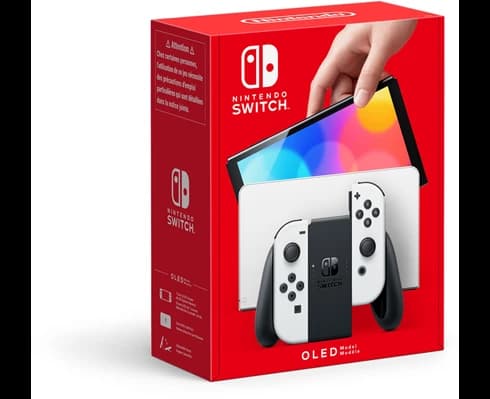 Nintendo Switch (OLED model) white