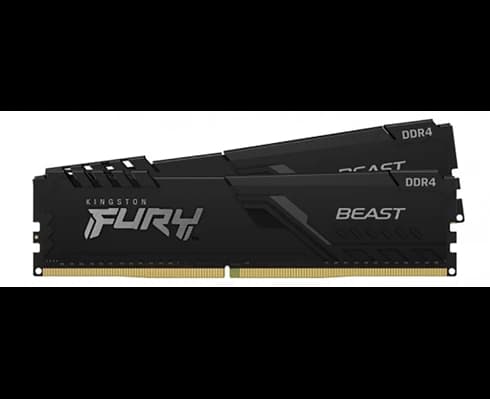 Kingston  Fury Beast Black DDR4 3200MHz 2x16GB (KF432C16BB1K2/32)