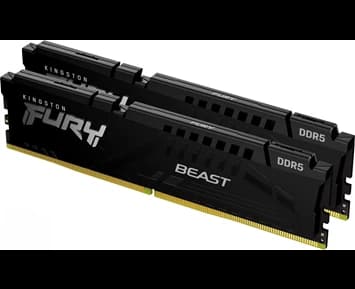 Kingston Fury Beast DDR5 32GB 5200MHz (2x16GB) KF552C40BBK2-32