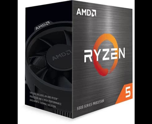 AMD  Ryzen 5 5600, with Wraith Stealth Cooler