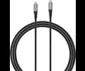 Andersson USB-C - USB-C 3.2 PD100W Braided Black/Space Gray 1,5m