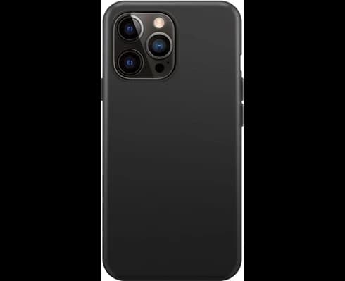 Xqisit Silicone Case Pro Anti Bac for iPhone 14/14 Pro - Black