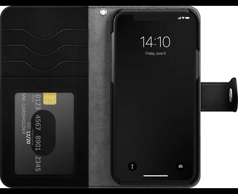 IDEAL OF SWEDEN MAGNET WALLET IPHONE 14 PLUS BLACK