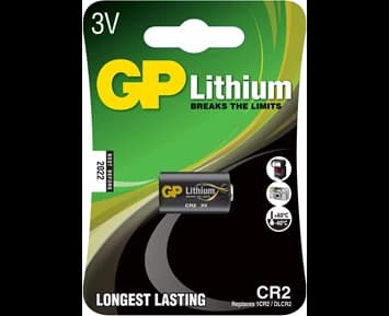 GP Litiumbatteri, CR2, 1-pack