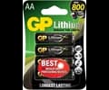 GP AA batteri Litium 1.5V, 15LF-2U4,  4-pack