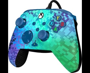 PDP Rematch Wired Controller - Glitch Green