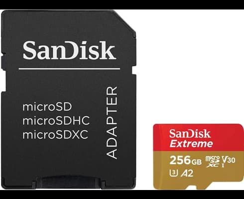 SanDisk Extreme MicroSD 256GB