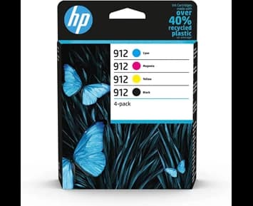 HP HP 912 C/M/Y/K Ink Cartridges 4-pack