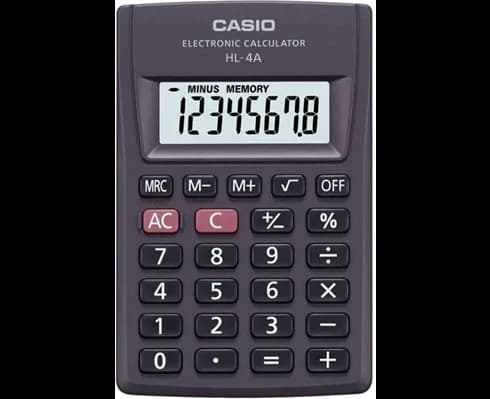 Casio Calculator Casio HL-4A