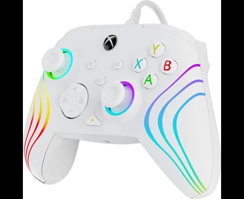 PDP Afterglow Wave Wired Controller - White